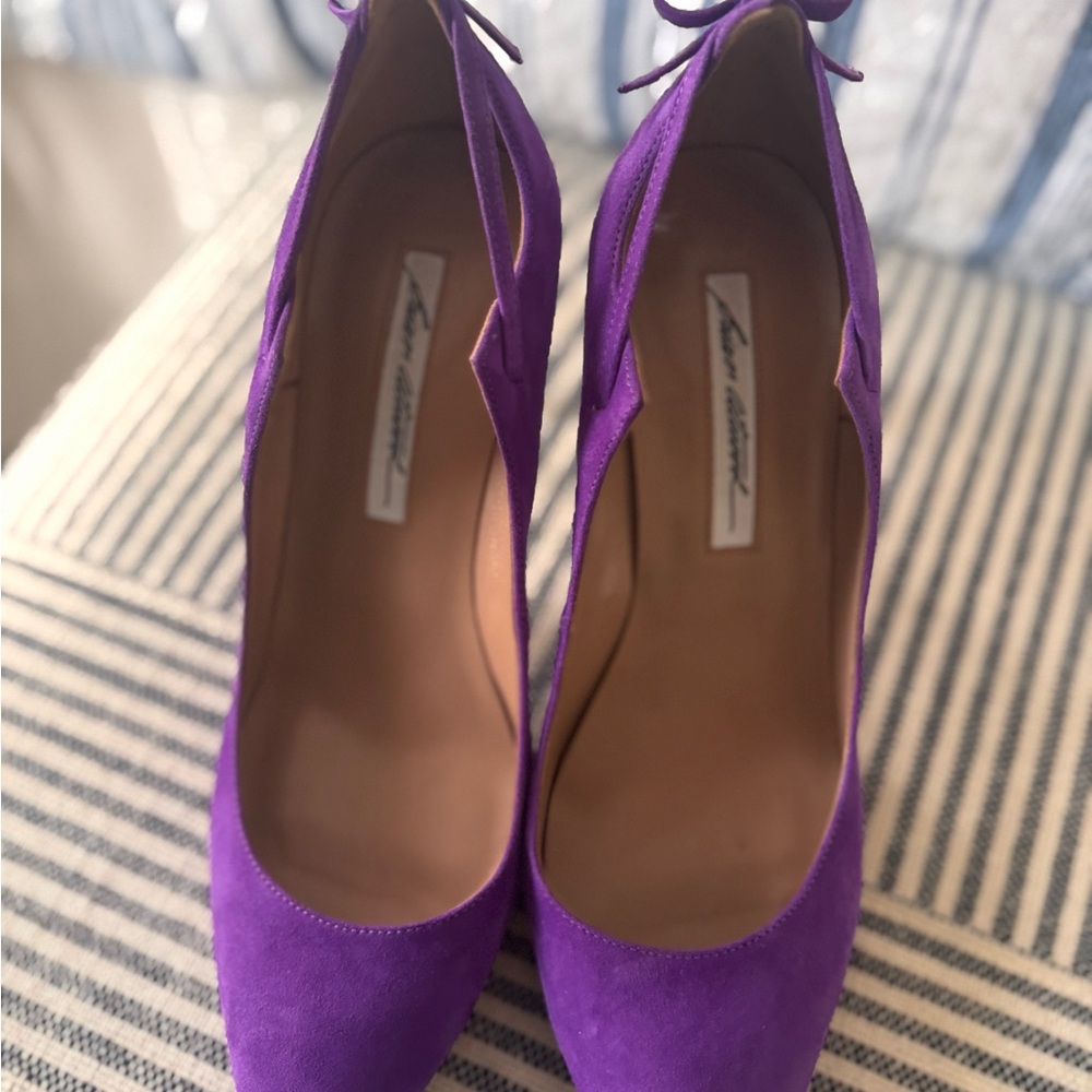 Vibrant Purple Stiletto Heels